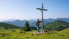 Beim Bauernkreuz, oberhalb der Anlaufalm – Nationalpark Kalkalpen