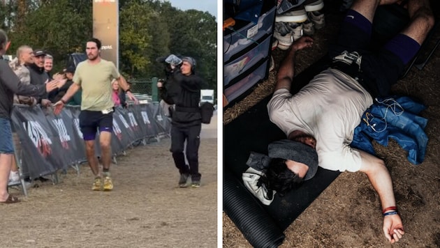 Der Gewinner des Ultra-Laufs brachte über 630 Kilometer hinter sich.