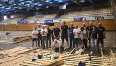 Die „Swans-Familie“ riss den Hallenboden raus