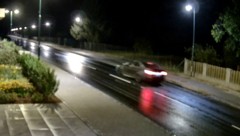 Eine Kamera fing das – in auffälliger Manier auf der B3 nahe Mannsdorf in der Nacht von 14. auf ...