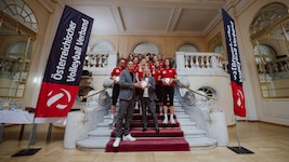 Österreichs Team ist bereit.