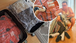 So viel Gepäck und so wenig Platz? Vakuumbeutel sollen Abhilfe schaffen.