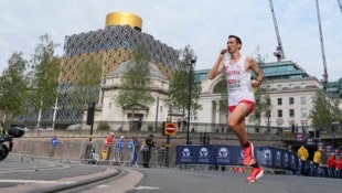 Andreas Vojta beim EM-Marathon in Birmingham