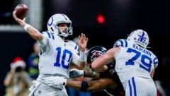 Für Österreichs NFL-Star Bernhard Raimann (re.) geht es Anfang September wieder los.