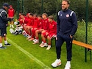 Trainer Dominik Hackinger war von der Situation genauso überrascht worden wie seine jungen ...