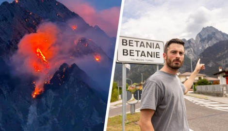 Das Inferno am Monte Amariana ist unter Kontrolle. Matteo Tondos Familie erlebte den Brand ...