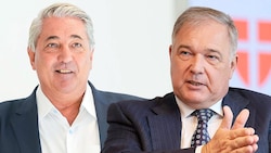 Bezirksvorsteher Ernst Nevrivy (li.), Ex-Kammerboss Walter Ruck