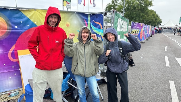Christopher, Clara und Iris im Rennen um die besten Plätze