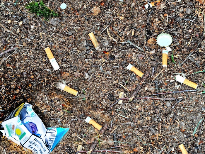 Zigarettenstummel sorgen für viel Ärger.