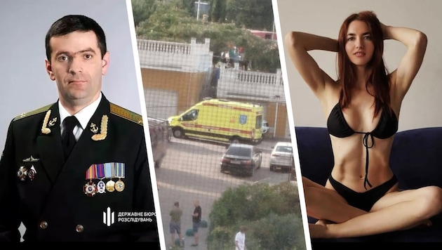 Robert Schagejew (li.) soll das einzige U-Boot der Ukraine an Russland übergeben haben – laut ...