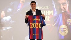 Rodri ist jetzt offiziell Spieler des FC Barcelona.