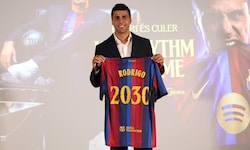 Rodri ist jetzt offiziell Spieler des FC Barcelona.