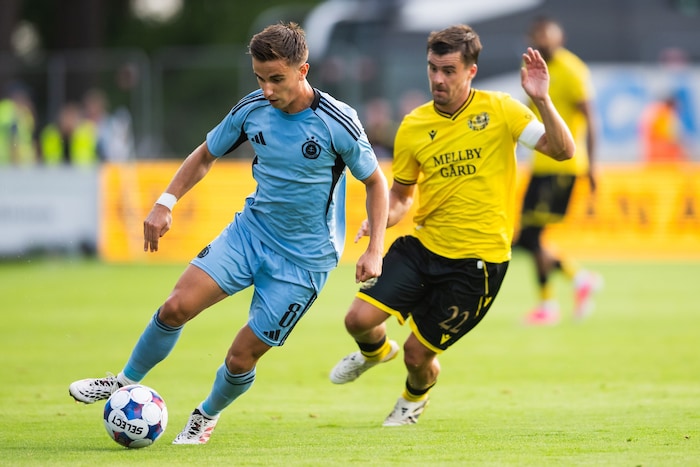 In der dritten Qualifikationsrunde zur Champions League kam für Mjällby das Aus gegen Slovan ...