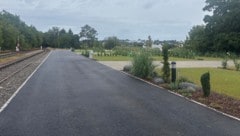 Der neue Mobilheimplatz am alten Bahnareal ist fertig.