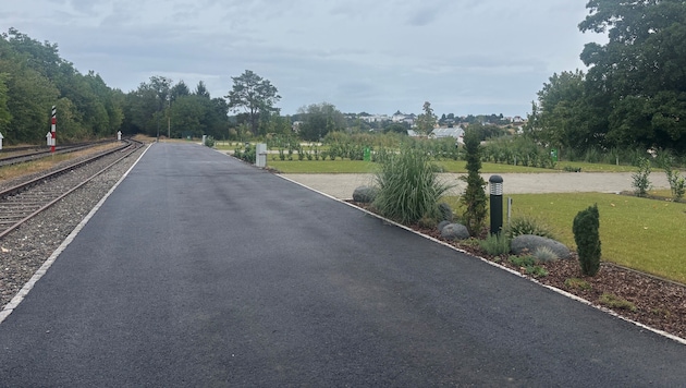 Der neue Mobilheimplatz am alten Bahnareal ist fertig.