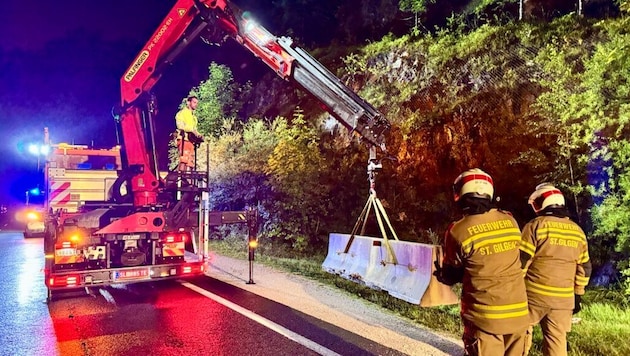 Der Einsatz dauerte zwei Stunden.