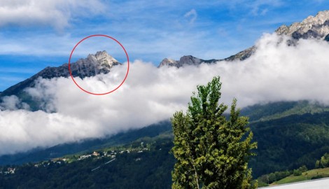 Im Bereich der Vorderen Brandjochspitze wurden die Knochen entdeckt.