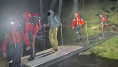 Strömender Regen sorgte für erschwerte Bedingungen.