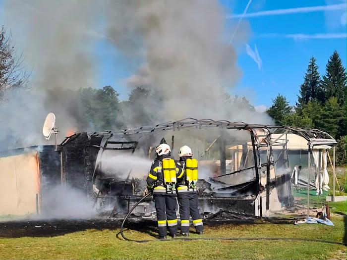 Zwei Feuerwehren kämpften gegen die Flammen.