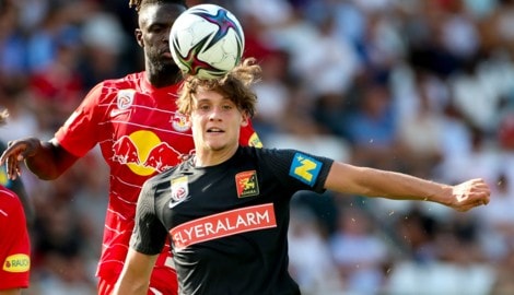 Kronberger feierte im November 2020 sein Bundesliga-Debüt.