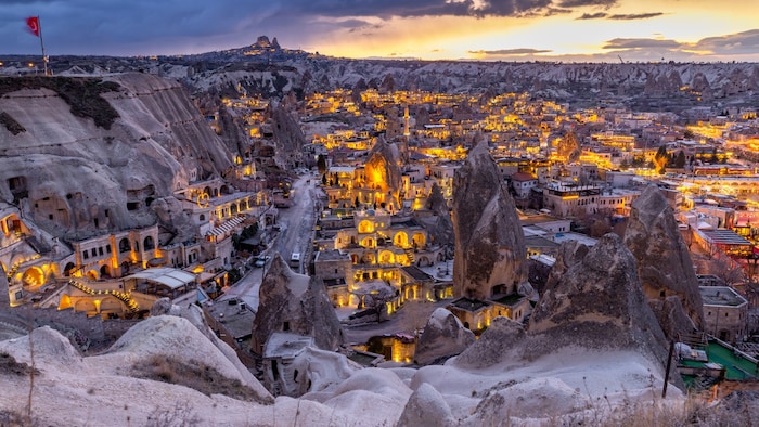 Göreme ist das Zentrum Kappadokiens und zählt zum UNESCO-Welterbe. Die Besiedlung reicht bis ins ...