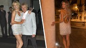 Penny Lancaster trug das weiße Dior-Minikleid einst rund um ihre Hochzeit mit Rod Stewart. Jetzt ...