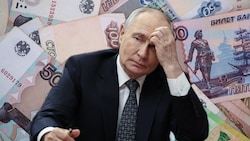 Präsident Wladimir Putin könnte ihr Geld beschlagnahmen, fürchten viele Russen.