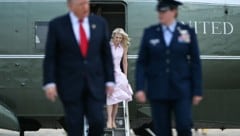Bislang fristete Natalie Harp eher ein Schattendasein neben Donald Trump – ihre fast permanente ...
