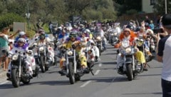 Kärnten ist im September die Weltbühne für Harley Davidsons.