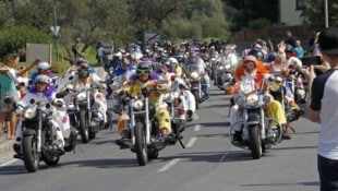 Kärnten ist im September die Weltbühne für Harley Davidsons.