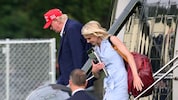 Natalie Harp weicht US-Präsident Donald Trump ungern von seiner Seite – auch wenn sie dafür in ...