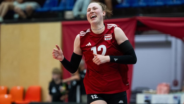 Freut sich schon auf die Europameisterschaft: Volleyballerin Victoria Deisl.