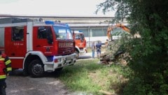 Das Unglück passierte auf einem Firmengelände.