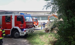 Das Unglück passierte auf einem Firmengelände.