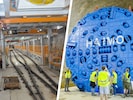 Zwei Jahre lang wird sich „Haimo“ durch das Gestein fressen.