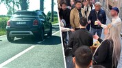 Nur zwei der zahlreichen Maschen: ein Spiegeltrickbetrüger (li.) und Hütchenspieler in Aktion ...