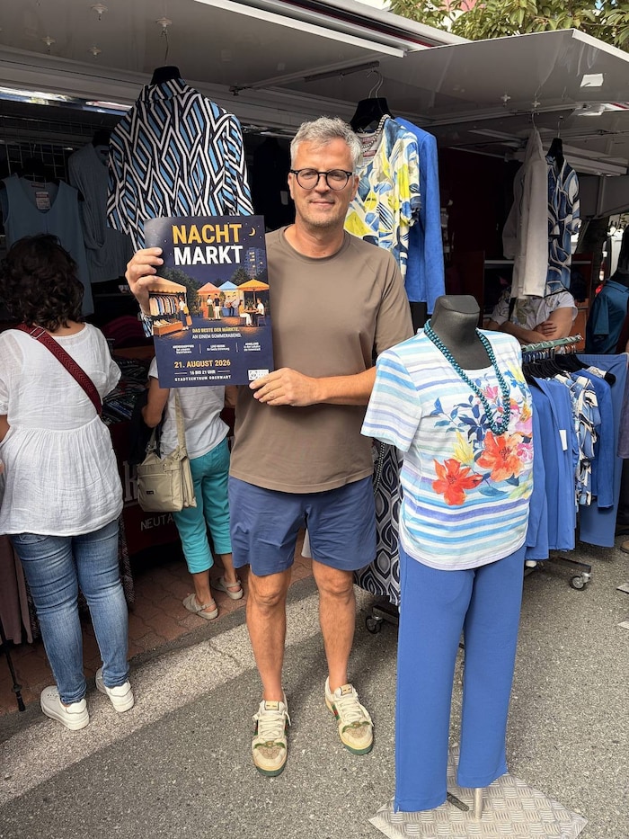 Marktfahrer Walter Rathmanner.