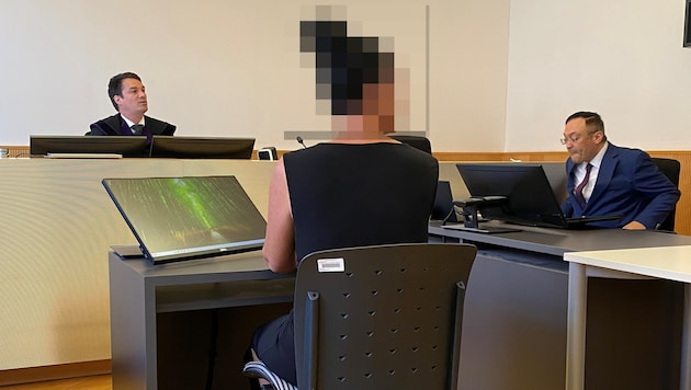 Die Angeklagte gab an, lange Zeit in Angst gelebt zu haben.