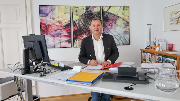 Der Rieder Bürgermeister Bernhard Zwielehner steht in der Kritik.