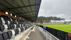 Das „Strandvallen“-Stadion ist die Bühne für das Duell zwischen Mjällby AIF und Red Bull ...