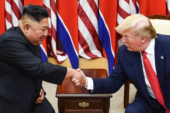 Trump traf den nordkoreanischen Diktator während seiner ersten Amtszeit.