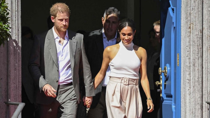 Noch sind viele Fragen zum Umzug von Harry und Meghan offen. Etwa, wer den Schutz für das Paar ...
