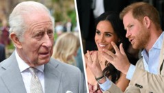 Prinz Harry und Herzogin Meghan ziehen zurück nach Großbritannien. König Charles erfuhr erst am ...