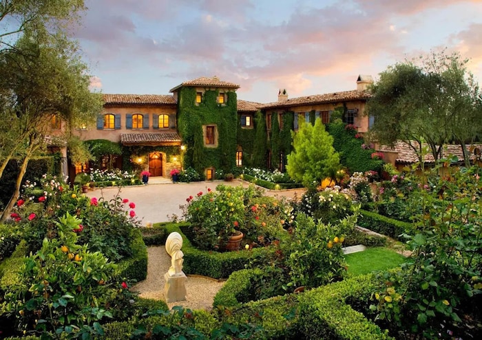 Die Villa im kalifornischen Montecito, in der Prinz Harry und Herzogin Meghan nach dem „Megxit“ ...