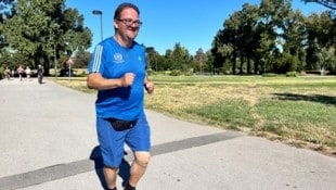 Die Freude am Laufen ist Claus geblieben – beim Parkrun ist er auch wieder dabei. 
