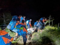 Der Einsatz auf 2000 Metern Seehöhe dauerte ungefähr zweieinhalb Stunden.