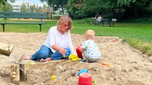 Die gemeinsamen Nachmittage werden – sofern es das Wetter zulässt – am liebsten im Freien ...