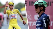 Tadej Pogacar (links) ist der klare Favorit bei der Vuelta, doch Felix Gall plant den großen ...