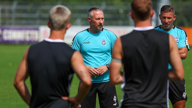Analysierte die letzte Niederlage genau: Austria Salzburg-Coach Schaider.