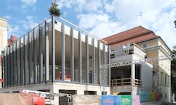 Die „Krone“ besuchte das Promenadenviertel in Linz, das umgebaut wird. Im Bild der neue ...